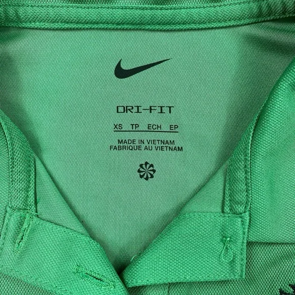 Nike Women's Dri-Fit Victory Golf Polo Shirt Size XS Green DH2309 Oak Hill PGA - Picture 7 of 15